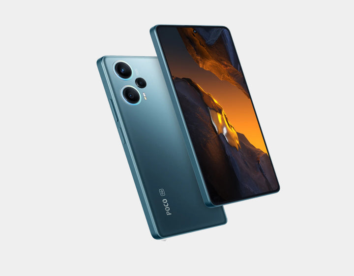 Xiaomi Poco F5 5G Smartphone - 256GB ROM 8GB RAM - Dual SIM Unlocked GSM - Blue | Perfect for Gaming, Streaming & Work on the Go
