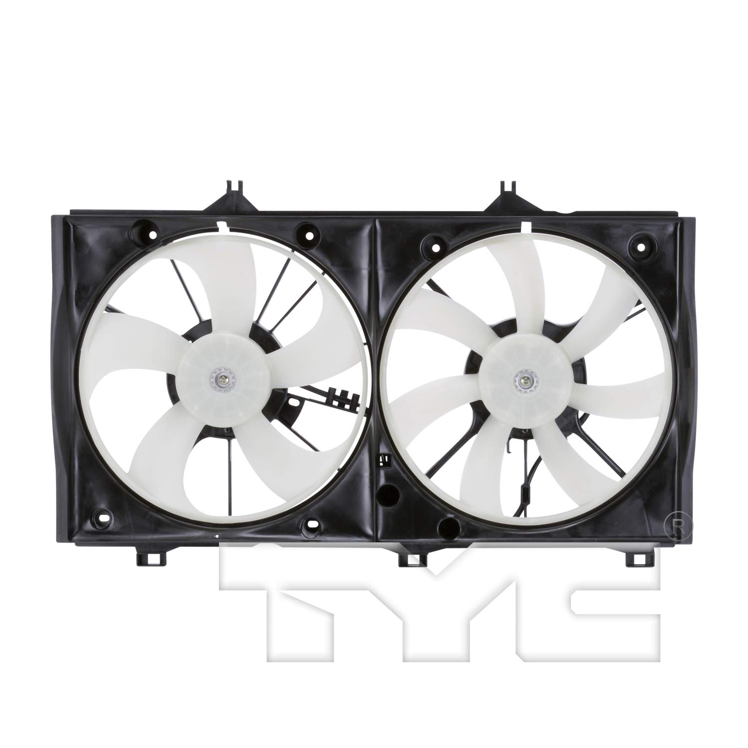 High-Performance Dual Radiator & Condenser Fan Assembly Replacement for 2007-2011 Toyota Camry - Perfect for Engine Cooling & AC System Repair