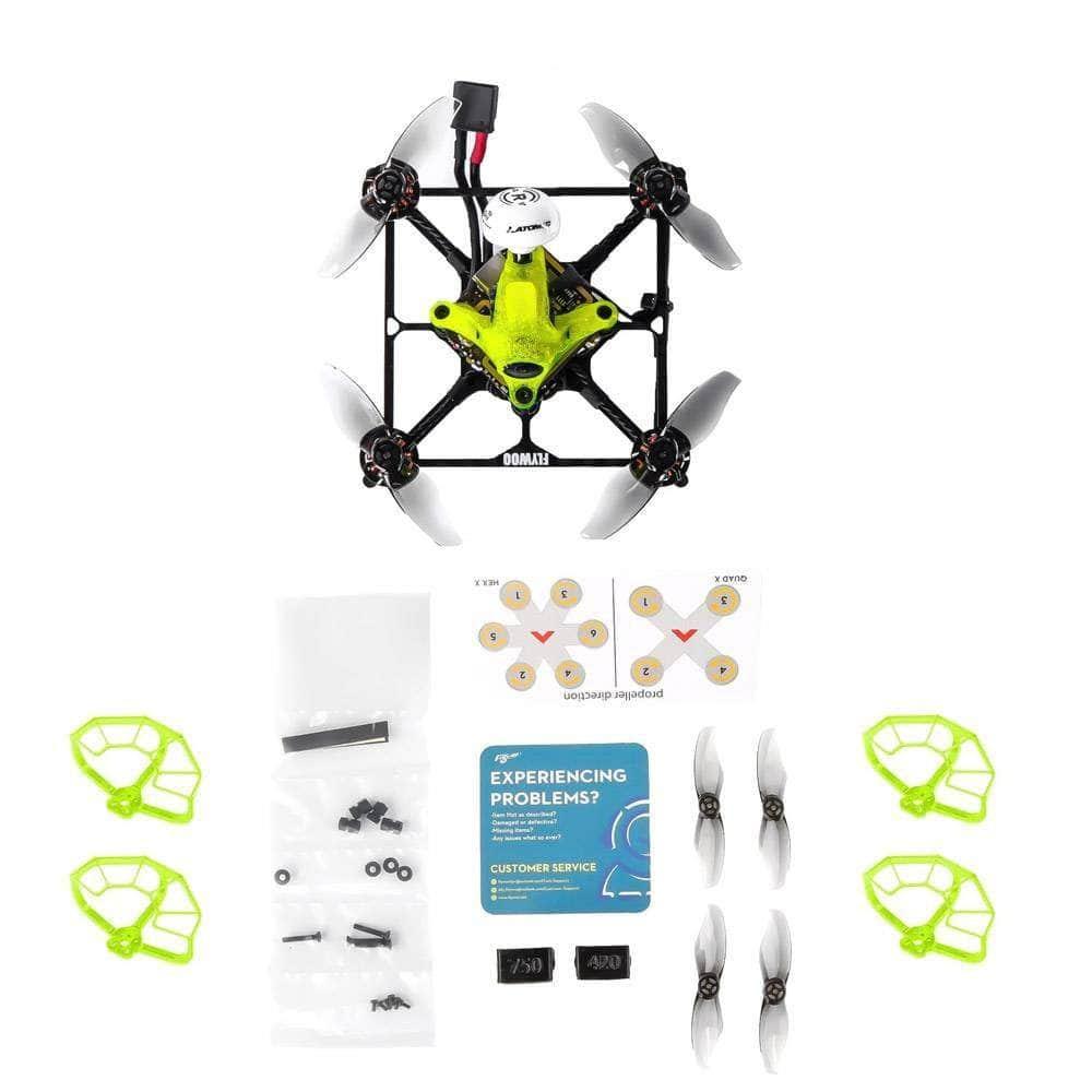 Flywoo BNF Firefly 2S Nano Baby 20 HD 2 Quad FPV Drone with Naked RunCam Link & RunCam Wasp - Choose Receiver - Perfect for Indoor Racing and Aerial Photography