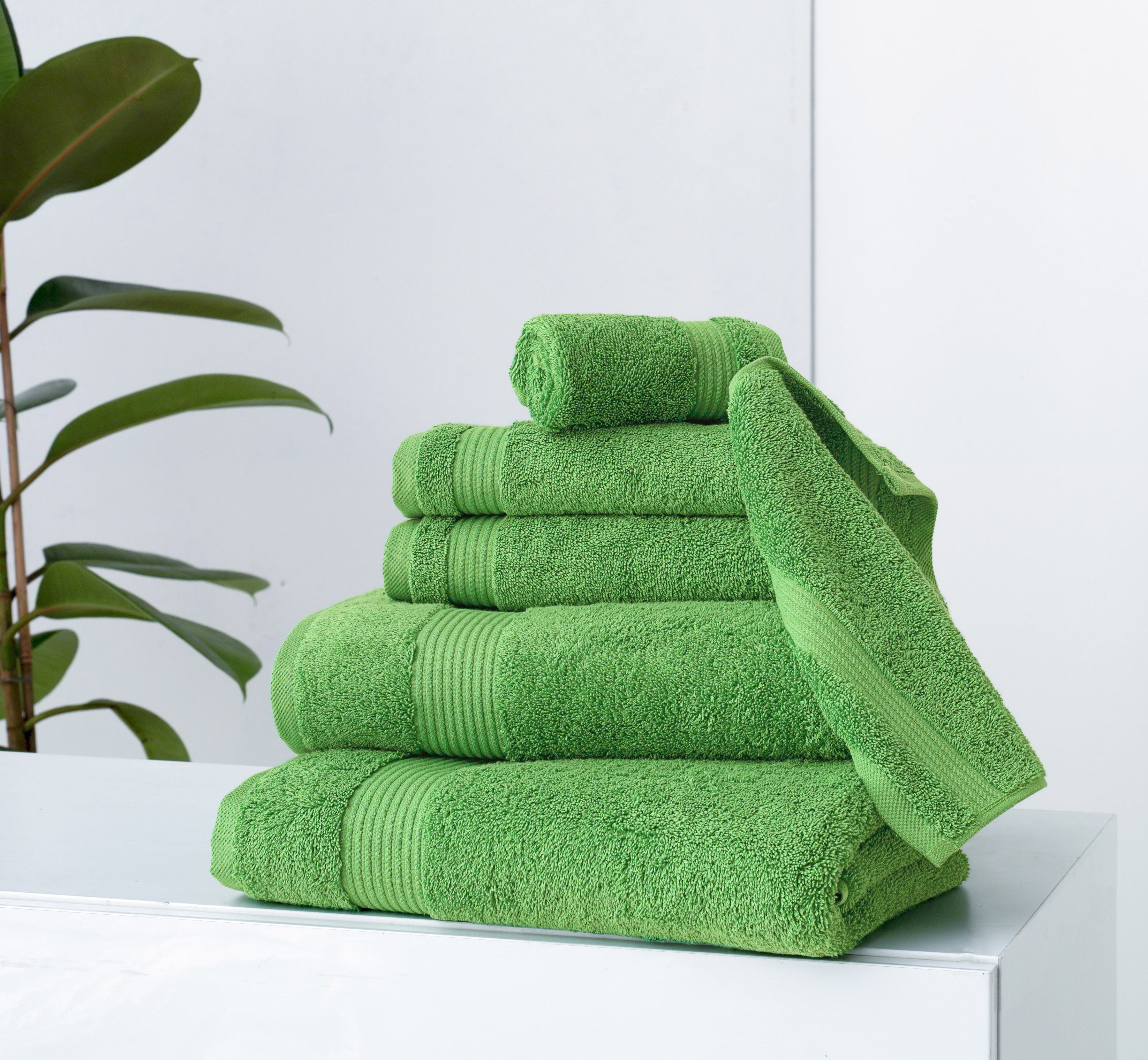 Amadeus Premium 6-Piece Turkish Cotton Towel Set - Ultra Soft & Absorbent Bath Towels for Everyday Use | Perfect for Spa, Gym & Luxury Bathrooms