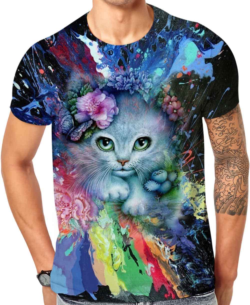 Trendy Pineapple Graphic T-Shirts for Men - Funny Novelty Summer Tees - Perfect for Beach Vacations, Casual Outings & Tropical Parties