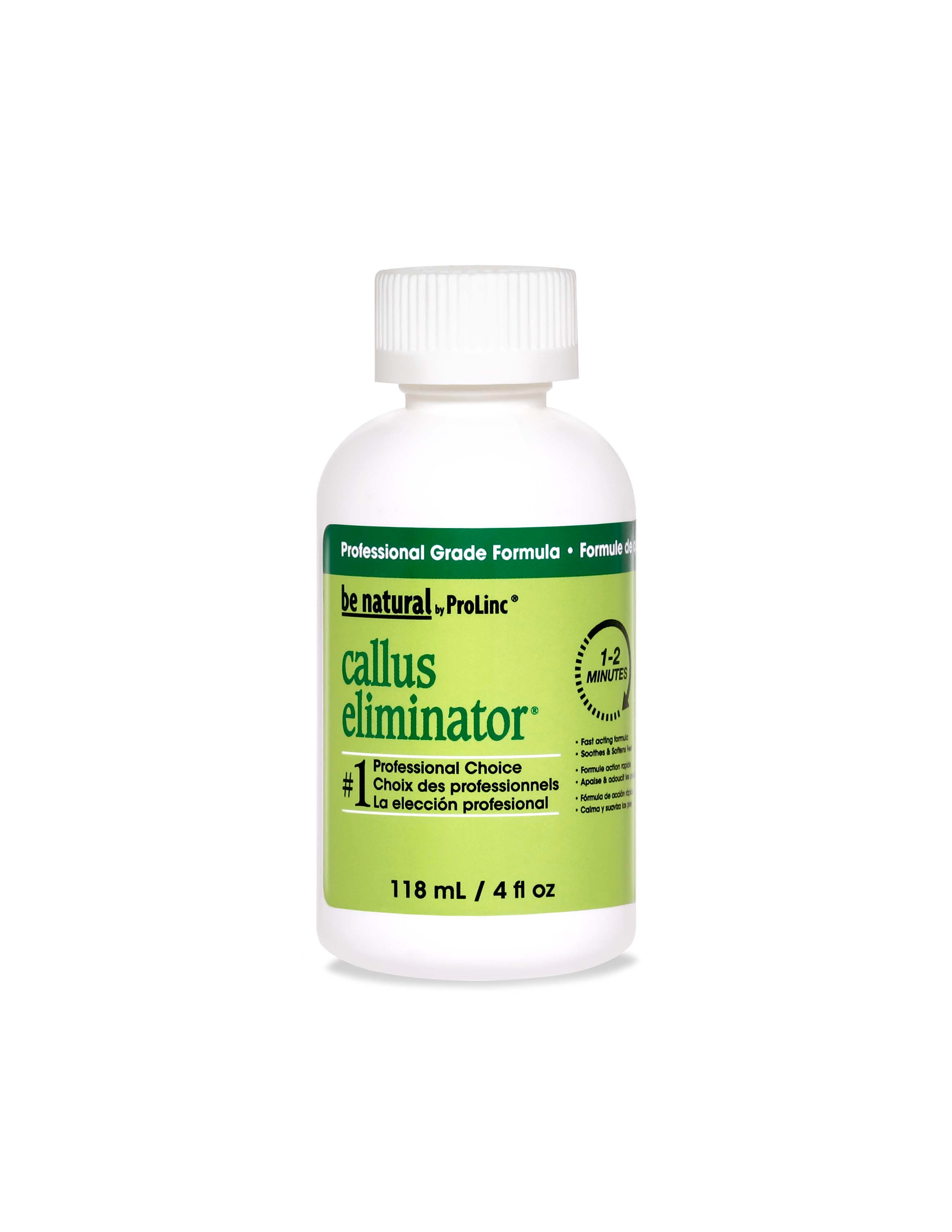 Be Natural Callus Eliminator - Professional Foot Care Solution for Soft, Smooth Feet - Perfect for Pedicures & At-Home Foot Care