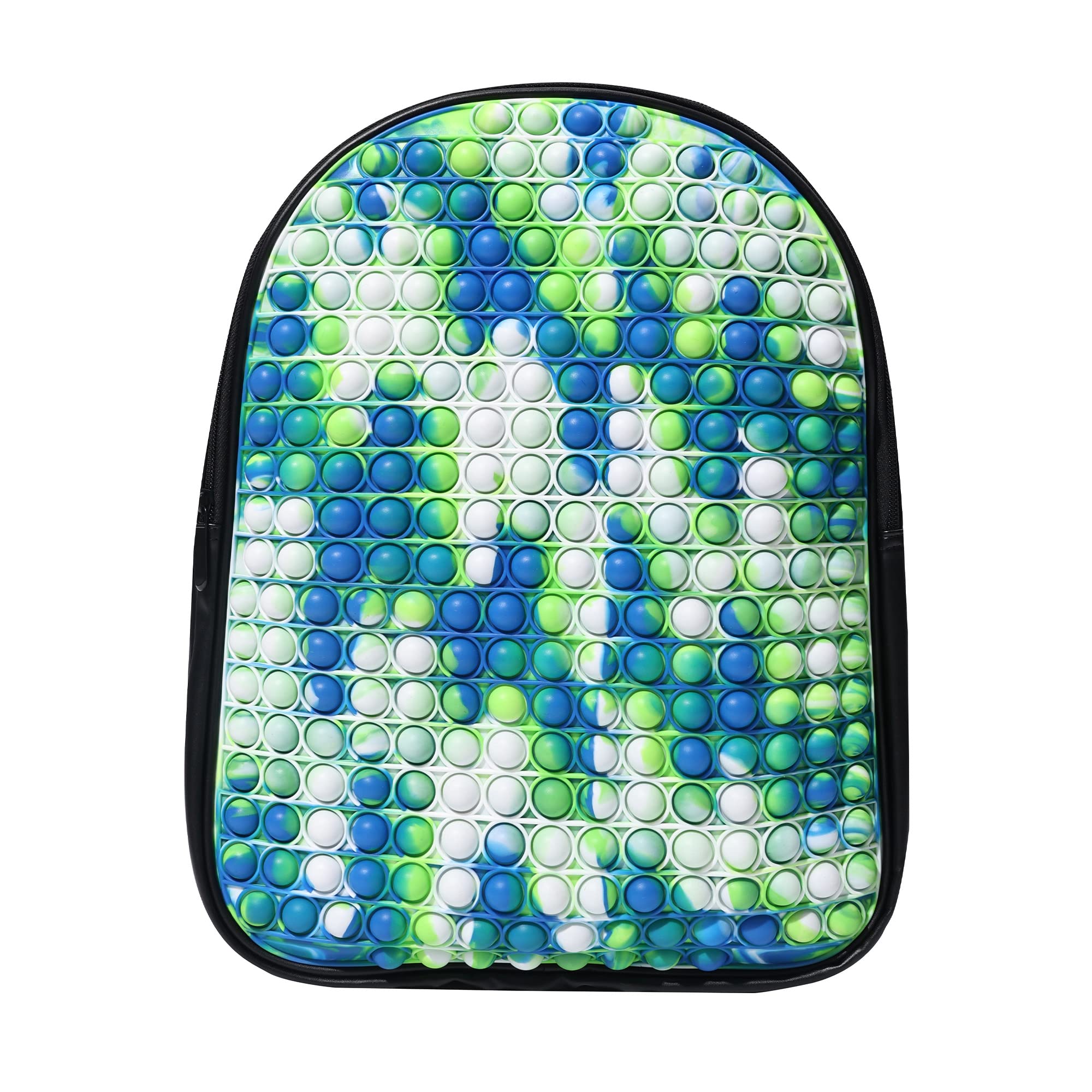 Fidget Backpack for School - Pop It Sensory Book Bag with Side Water Bottle Pockets for Kids & Teens | Stress Relief, ADHD Focus, Classroom & Travel Use