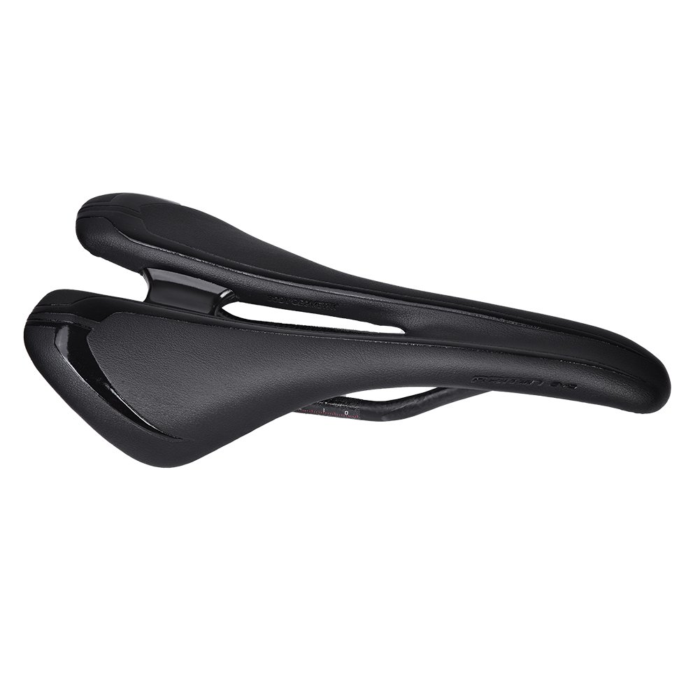 Zyyini Carbon Fiber Mountain Bike Seat Cushion - Lightweight Reinforced Hollow Saddle for Road & MTB Bicycles - Perfect for Long Distance Cycling & Commuting