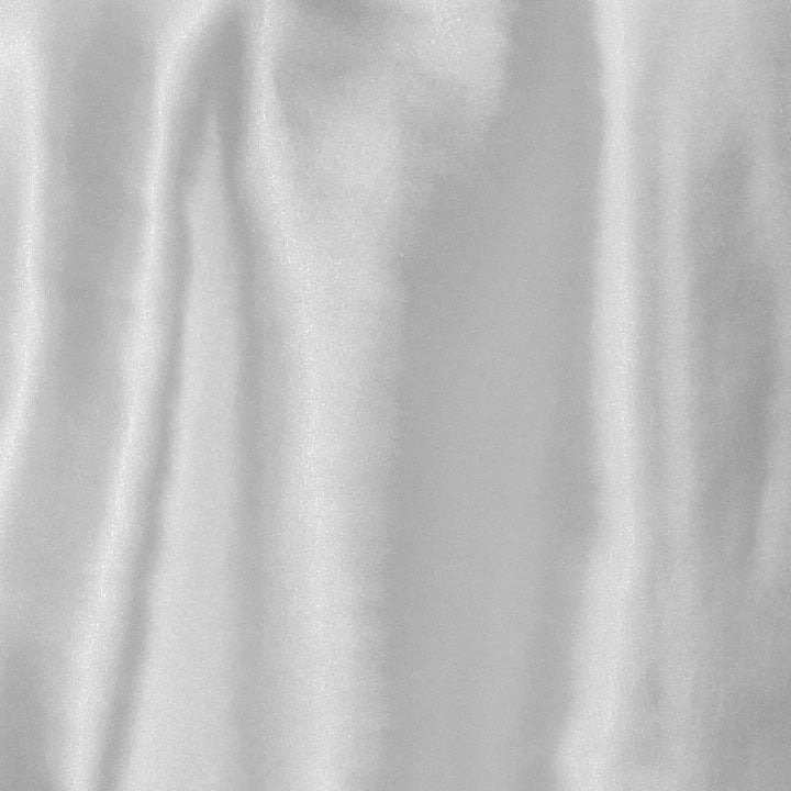 40 Yards Silver Satin Fabric Roll - Premium Dressmaking Material for Wedding Gowns, Evening Dresses & Home Decor Projects