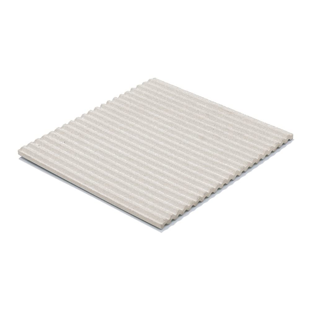 691600506 High-Temperature Ceramic Ribbed Plate for L15 Furnace - Durable Replacement Part for Industrial Heating & Melting Applications