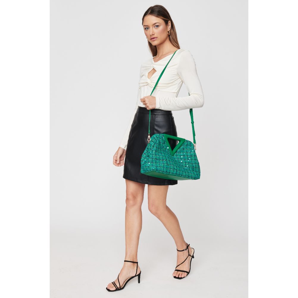 Natasha Tweed Crossbody Bag for Women - Stylish & Lightweight Shoulder Purse - Perfect for Work, Travel & Everyday Use