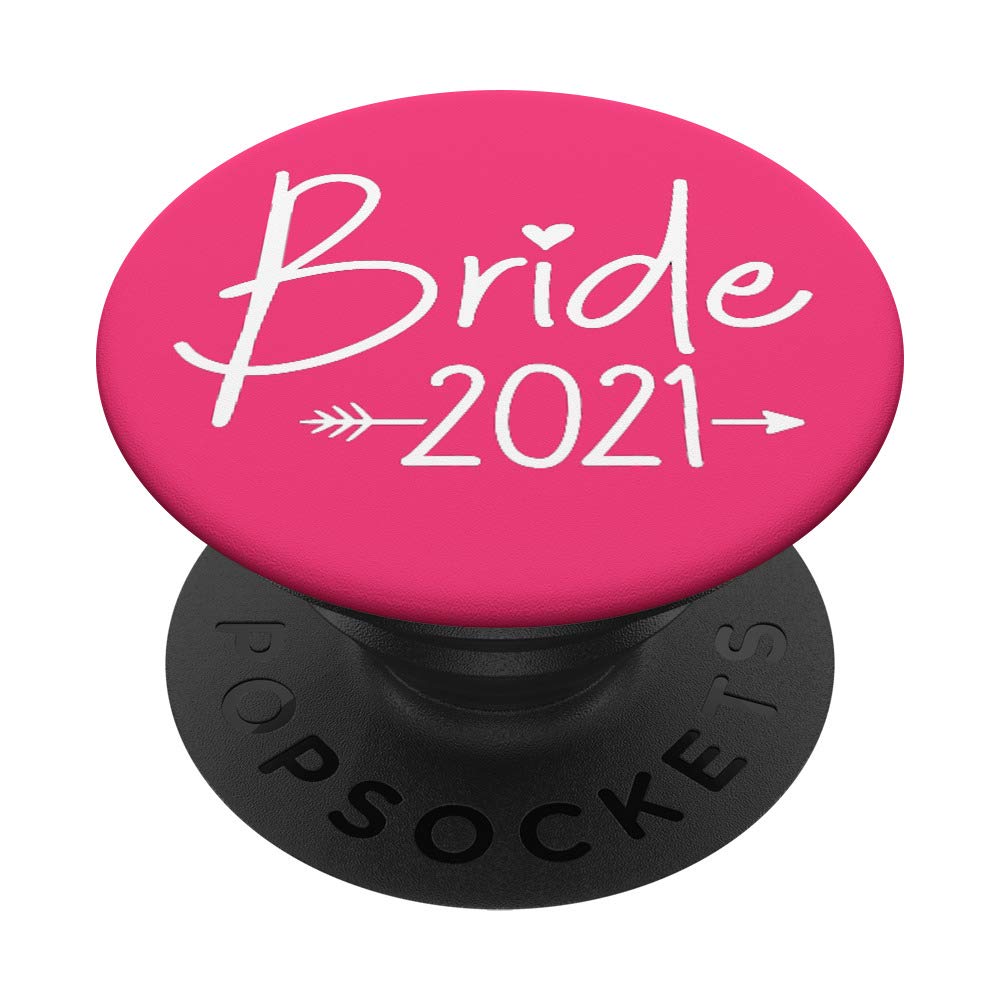 2021 Bride Bachelorette Party PopSockets PopGrip - Swappable Phone & Tablet Grip for Wedding Celebrations, Bridal Showers & Girls' Night Out