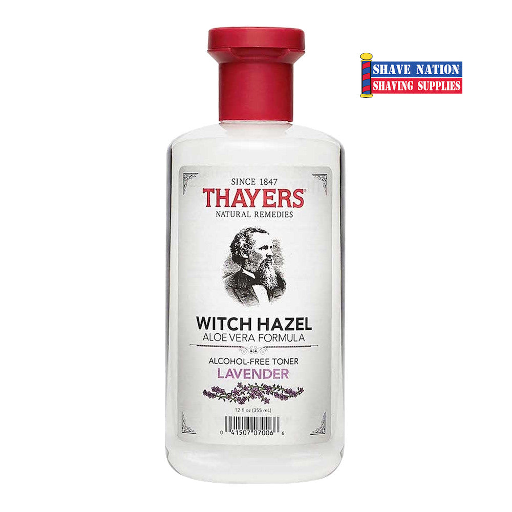 Thayers Alcohol-Free Lavender Witch Hazel Toner with Aloe Vera - Soothing Facial Toner for Sensitive Skin, Hydrating & Balancing - Perfect for Daily Skincare Routine & Post-Shave Care