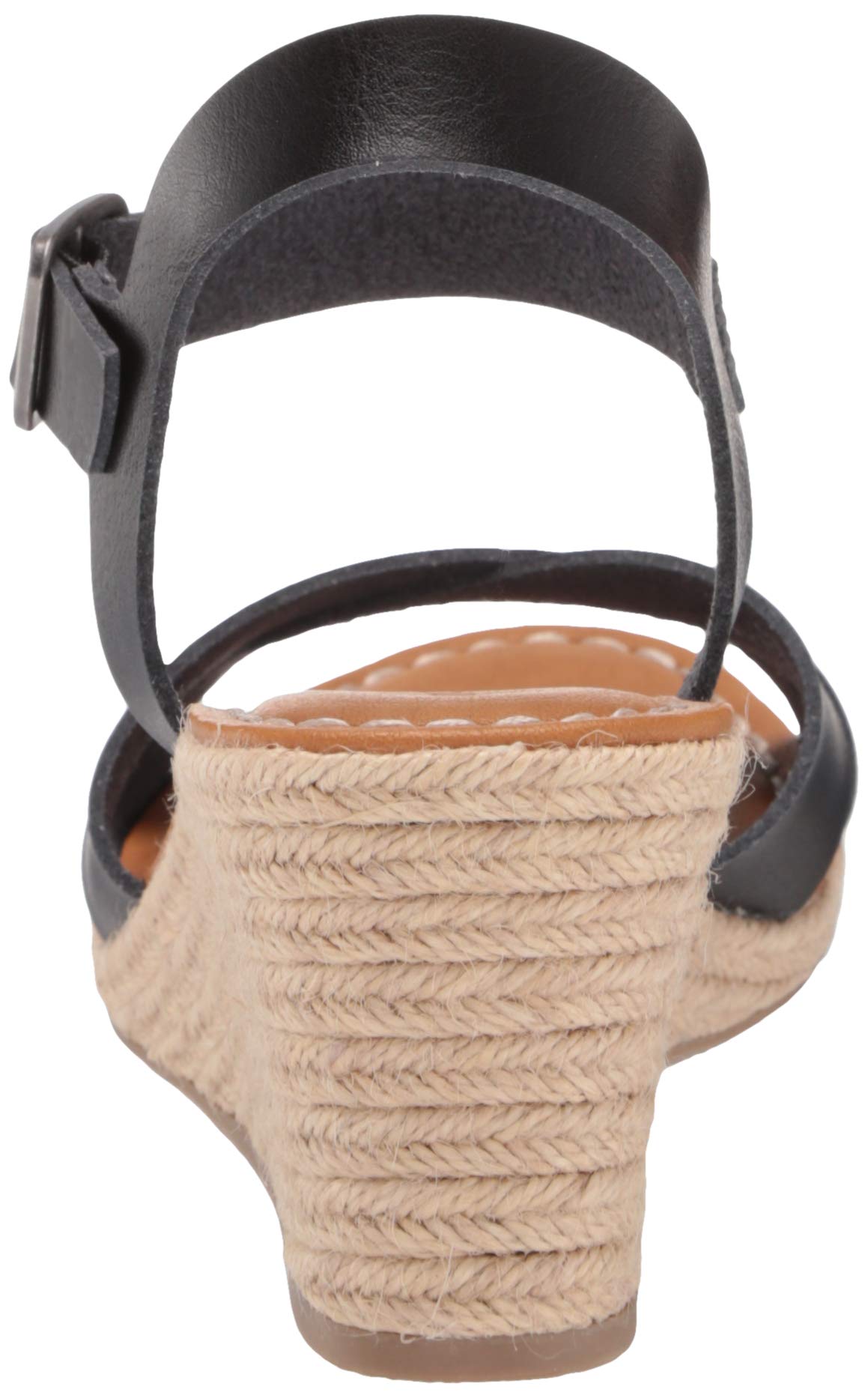 Amazon Essentials Women's Espadrille Wedge Sandals - Comfortable Summer Casual Shoes for Beach, Vacation & Outdoor Wear