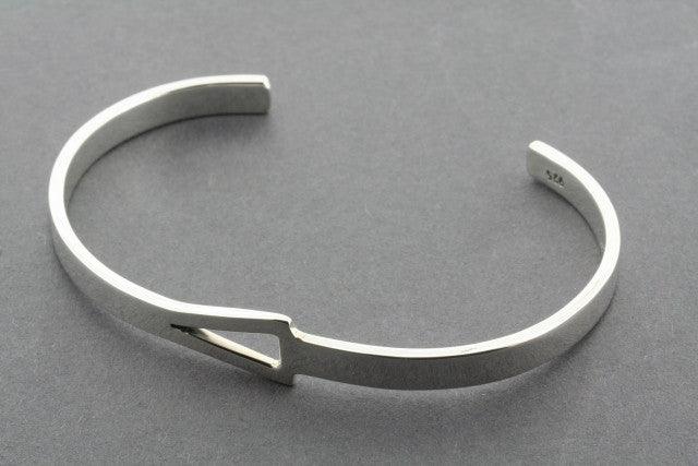Sterling Silver Arrow Cuff Bracelet - Elegant Jewelry for Women, Perfect for Casual Wear, Parties & Gifts