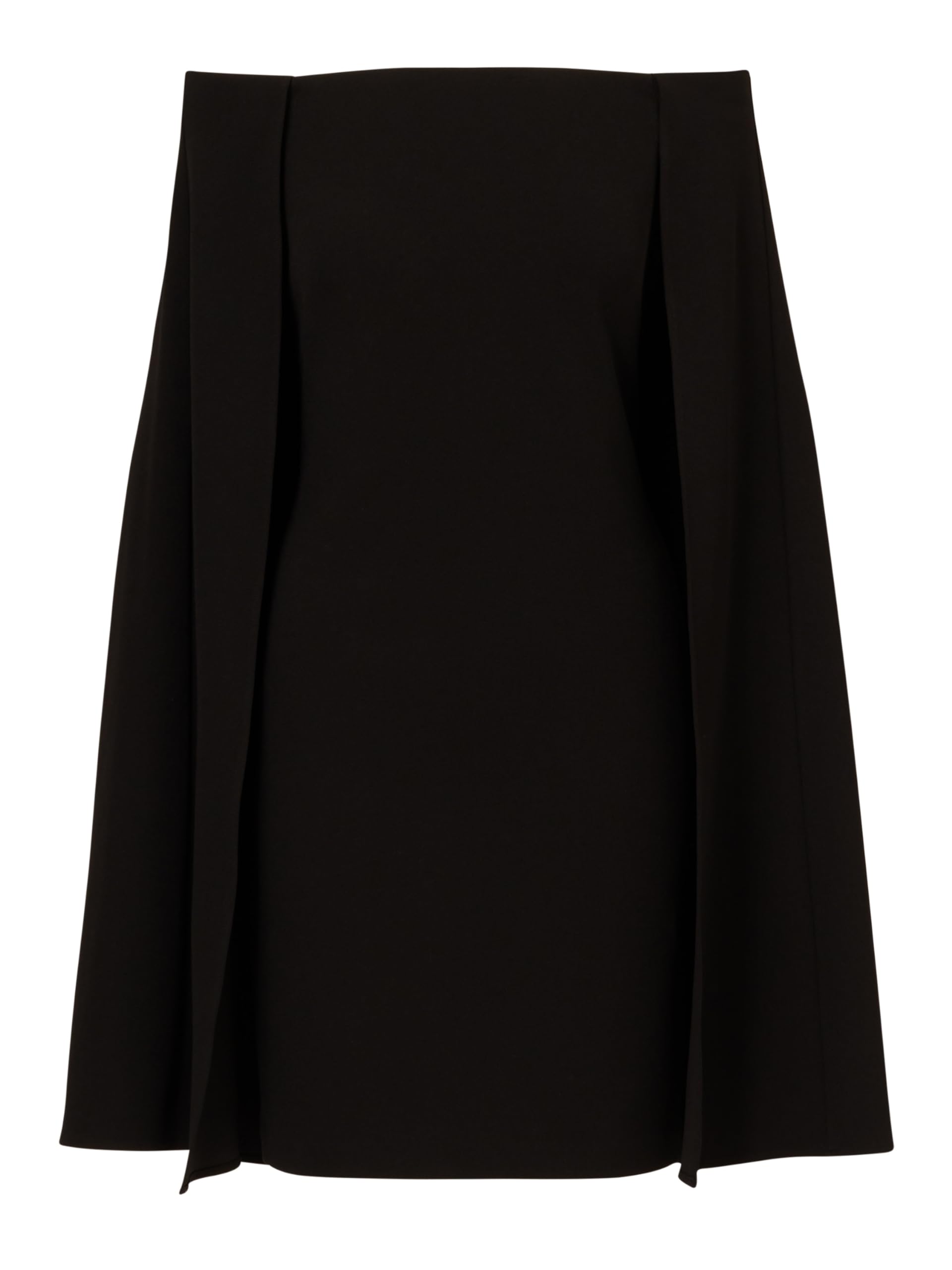 Adrianna Papell Women's Off Shoulder Cape Dress - Elegant Formal Gown for Evening Parties, Weddings & Special Occasions