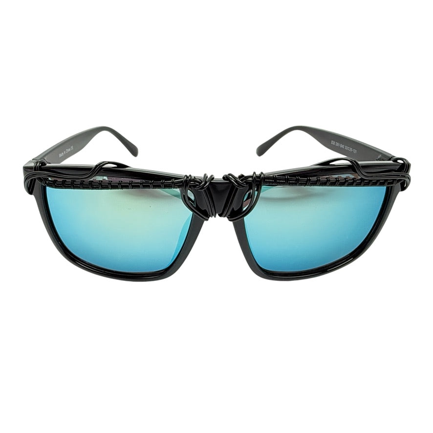 Classic Wayfarer Sunglasses for Men & Women - UV Protection Polarized Lenses - Retro Style Fashion Shades for Outdoor, Beach, and Driving