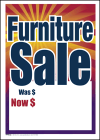 100-Pack Sale Tags for Furniture - Bulk Discount Price Labels for Retail Stores, Garage Sales & Clearance Events - Perfect for Markdowns, Promotions & Seasonal Sales