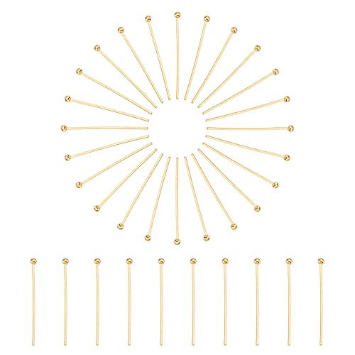Ball Pin - 25mm - 200 pcs - Golden