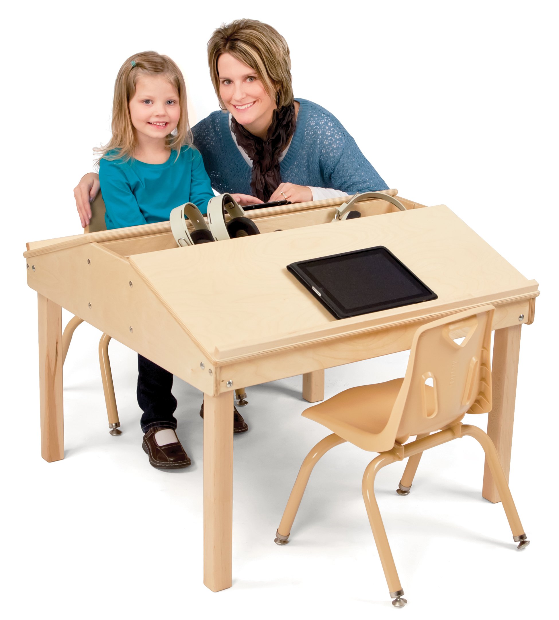 Jonti-Craft 3851JC Quad Tablet and Reading Table - 23