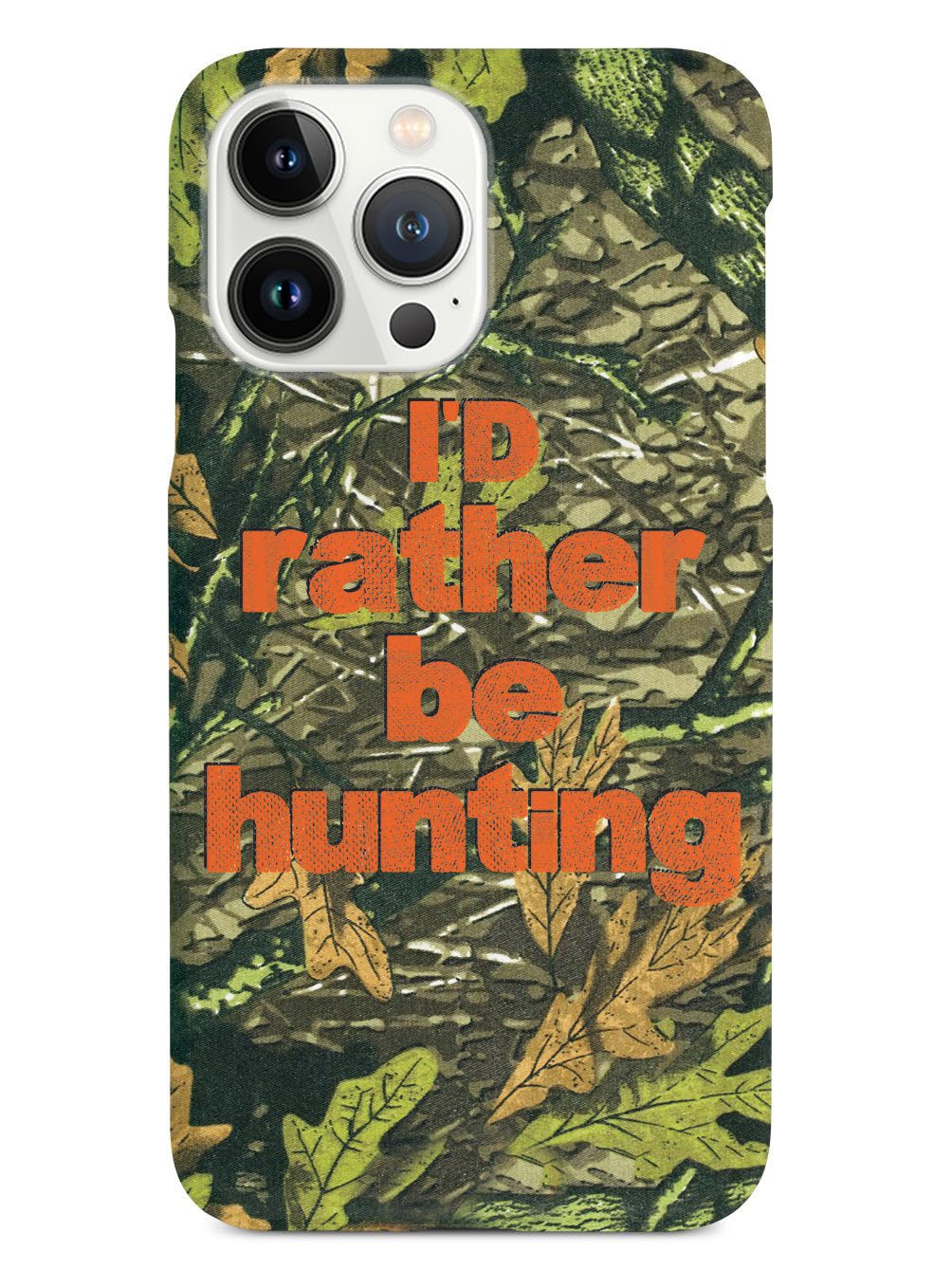 3D Textured iPhone 15 Pro Max Case - Rugged Rubber Bumper Protective Cover for Apple iPhone 15 Pro Max - Camouflage Hunting Design - Perfect for Outdoor Adventures & Hunting Trips