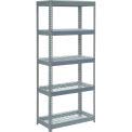 Heavy Duty Boltless Shelving Unit 36x24x60 Inches - 5-Tier Industrial Storage Rack with Wire Deck Shelves for Garage, Warehouse & Home Organization