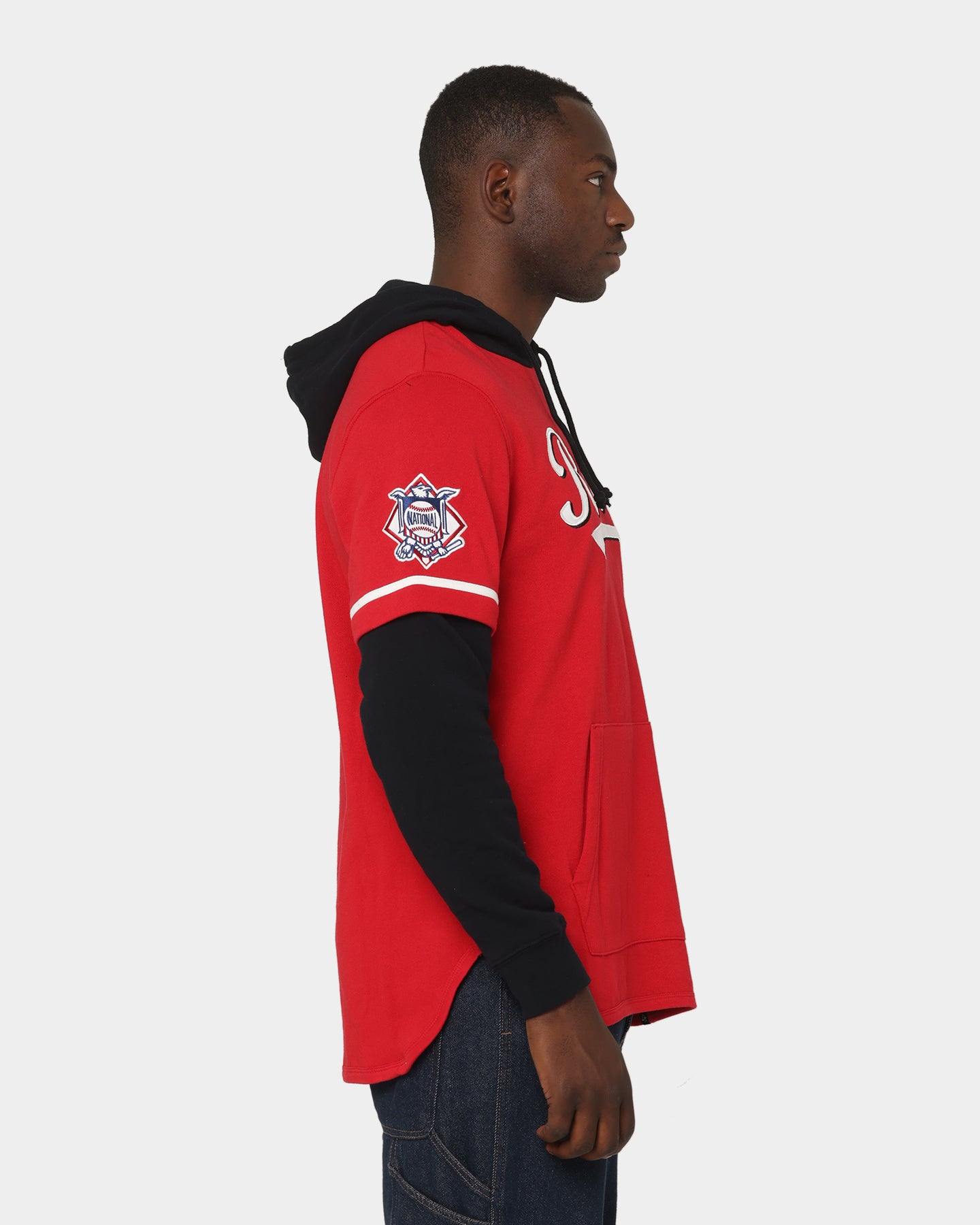 47 Brand Cincinnati Reds Shortstop Hoodie - Red | MLB Fan Gear for Men & Women | Perfect for Game Day & Casual Wear