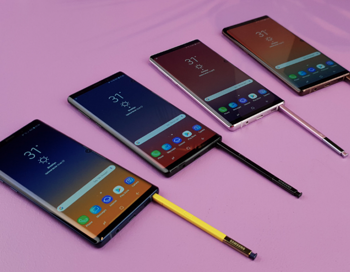 Samsung Galaxy Note 9 N9600 128GB 6GB RAM Dual SIM GSM Unlocked Smartphone - Midnight Black | Perfect for Business Professionals & Mobile Gaming