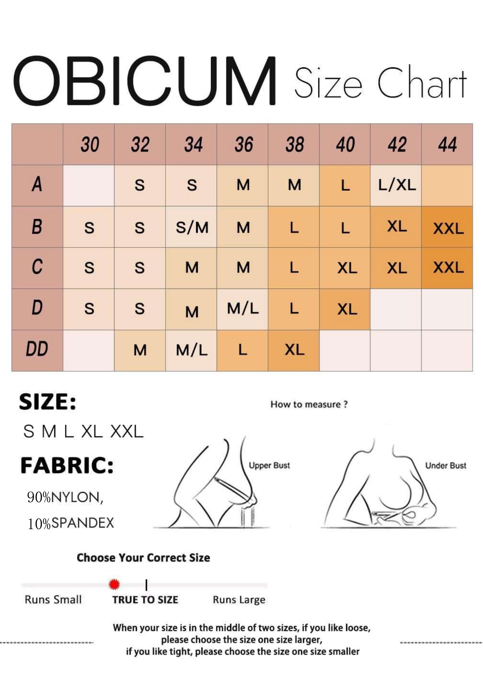OBICUM Women's Comfortable Strapless Bra - Non-Slip Silicone Bandeau, Seamless Tube Top Bra for Everyday Wear, Wedding, Party & Special Occasions