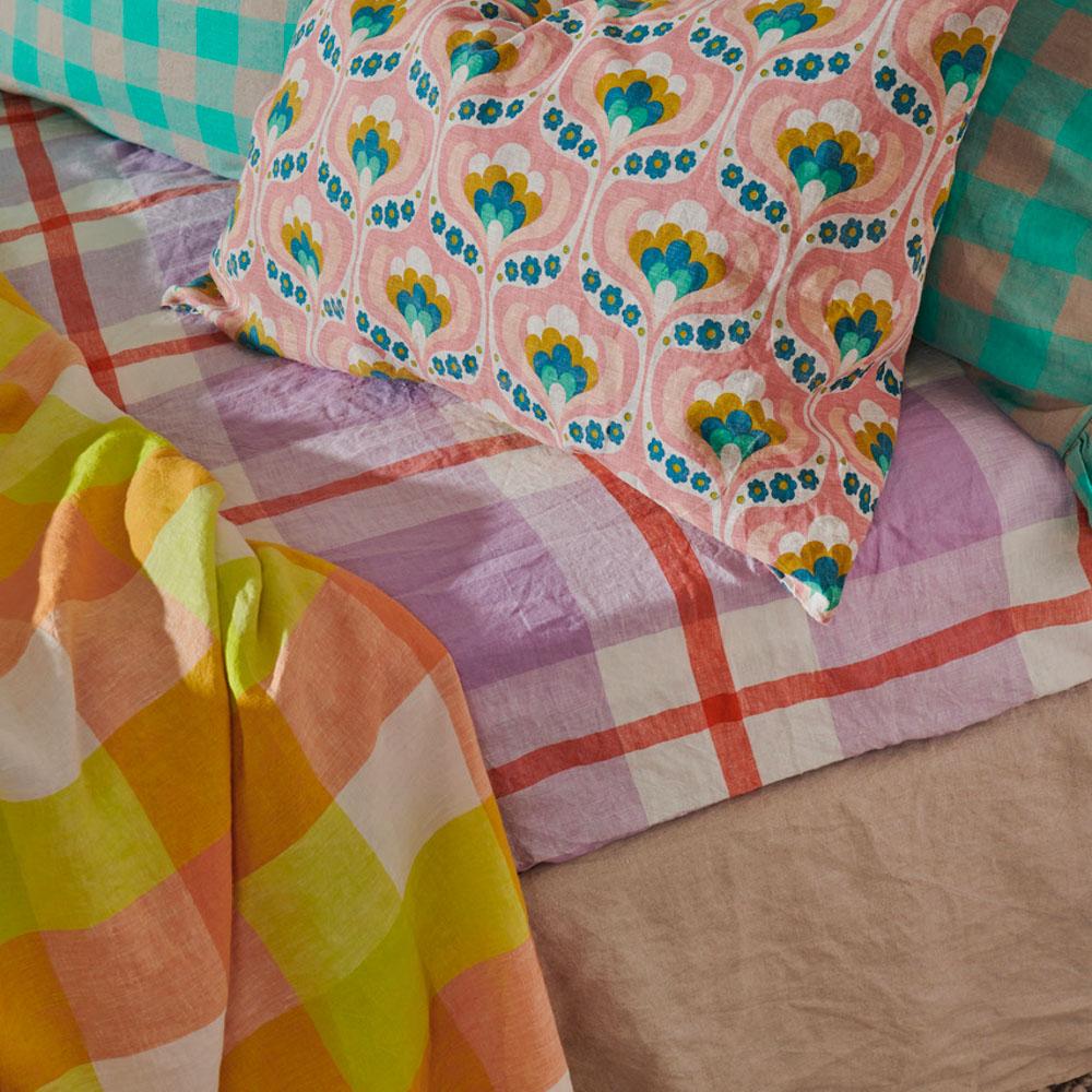 Premium 100% Linen Fitted Sheet - Queen Size, Breathable & Hypoallergenic Bedding for Hot Sleepers - Perfect for Summer Nights & Allergy Relief