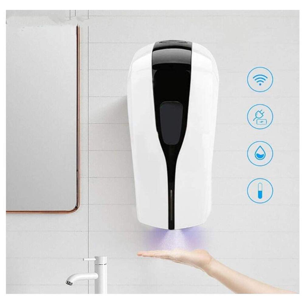 Automatic Touch-Free Sensor Soap Dispenser - 1000ml Large Capacity Wall-Mounted Hand Sanitizer for Kitchen, Bathroom & Office | Hygienic Hands-Free Solution for Home & Commercial Use