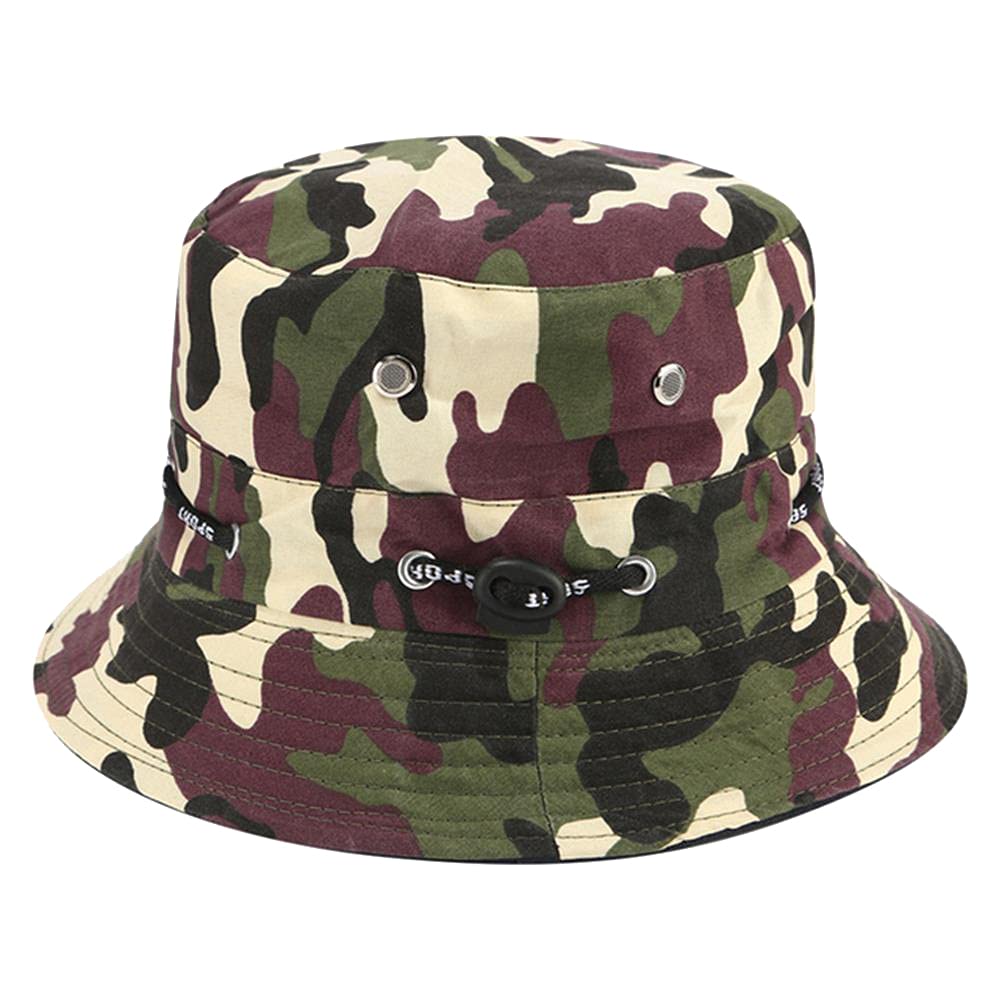 **Stylish Unisex Bucket Hat for Men & Women - Adjustable Summer Sun Hat for Beach, Fishing, Outdoor & Street Fashion - UV Protection & Breathable Design**