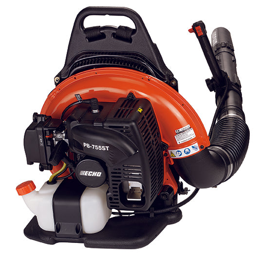 ECHO PB 755ST Professional Backpack Leaf Blower - 58.2cc 2-Stroke Gas Powered, 755 CFM - Perfect for Yard Cleanup, Landscaping & Leaf Removal