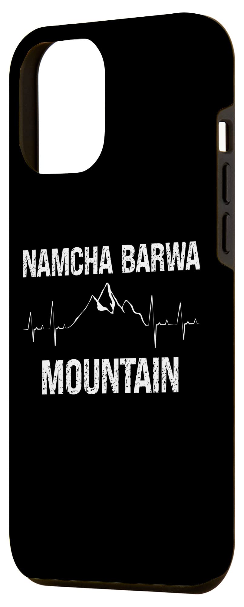 iPhone 12 Pro Max Case - Premium Climber Heartbeat Design Inspired by Namcha Barwa Mountain | Perfect for Outdoor Adventures & Daily Protection