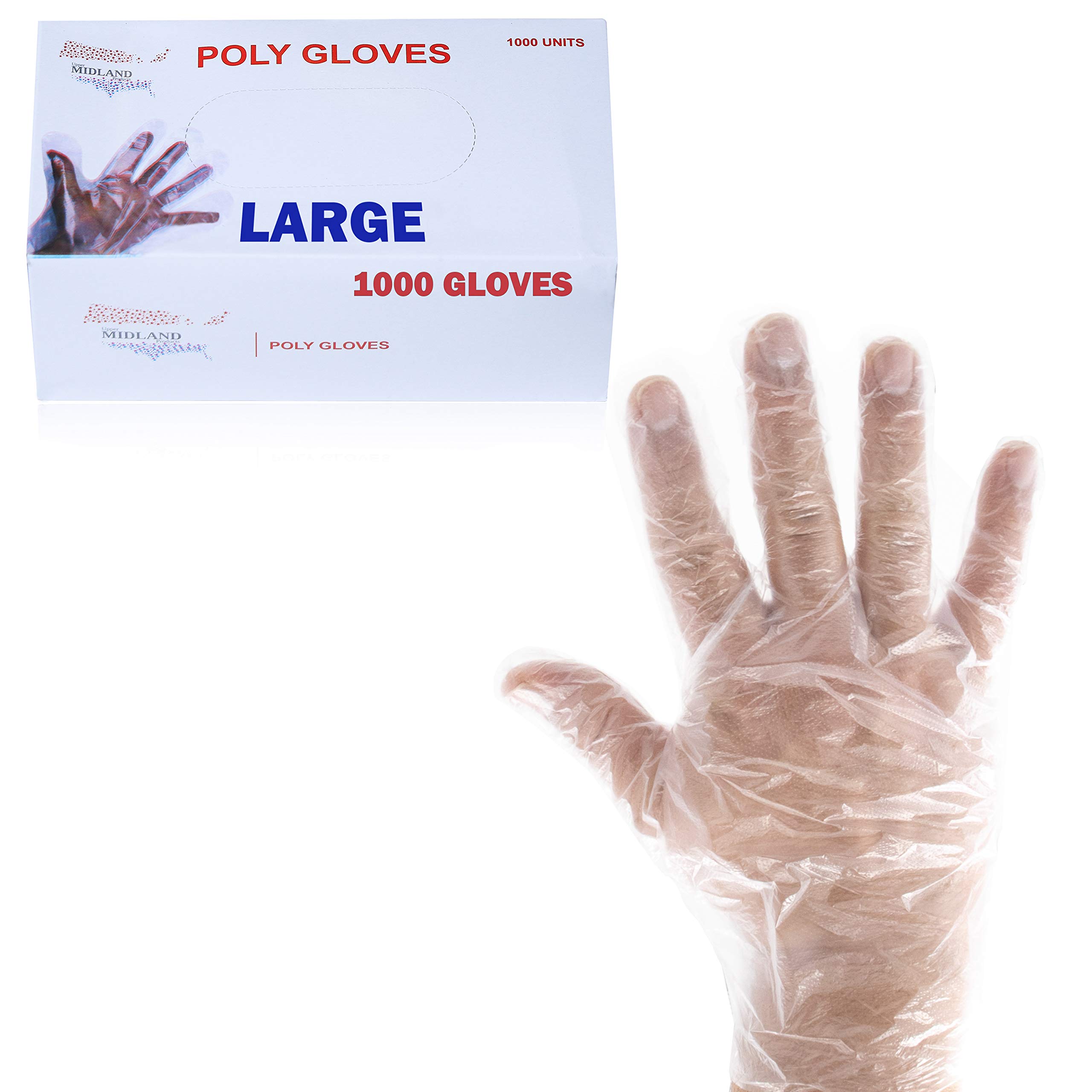 Upper Midland 1000 Gloves Large - Work & Outdoor Protection