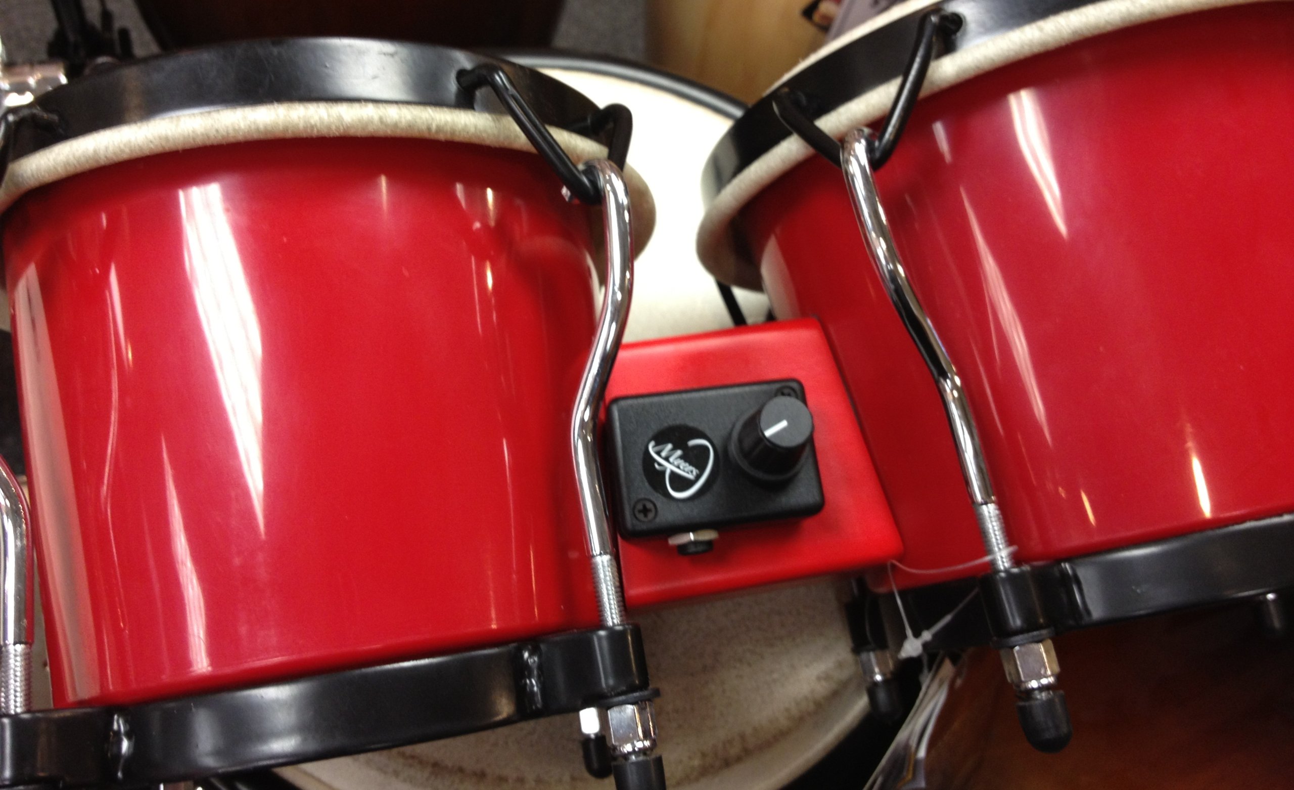 Acoustic & Electric Percussion Pickup - The Grip | Professional Instrument Mic for Drums & Hand Percussion | Perfect for Live Performances & Studio Recording