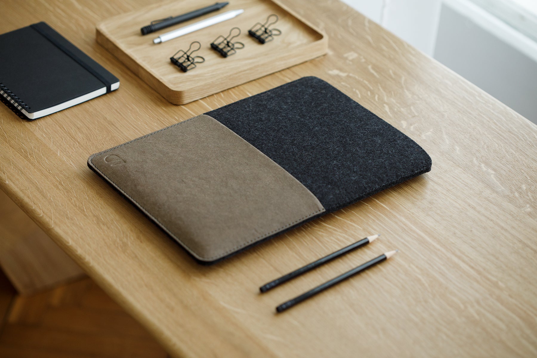 Premium Felt MacBook Sleeve Case - Protective Laptop Cover for MacBook Air/Pro 13 14 15 16 inch - Soft & Durable for Work, Travel & School