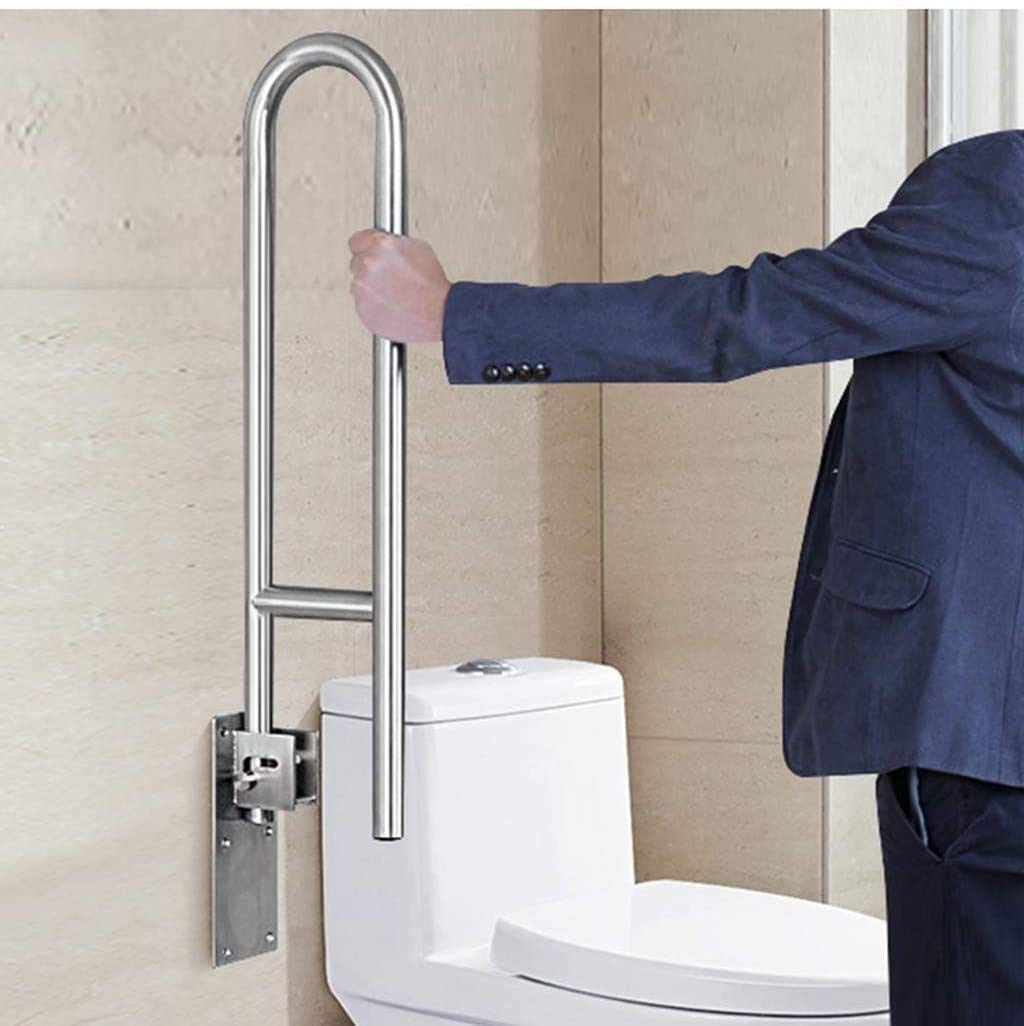 Wall-Mounted Folding Bathroom Safety Handrail - Anti-Slip Grab Bar for Elderly, Disabled & Pregnant Women | ADA Compliant Shower Handle & Towel Rail | Perfect for Barrier-Free Bathrooms & Accessible Homes