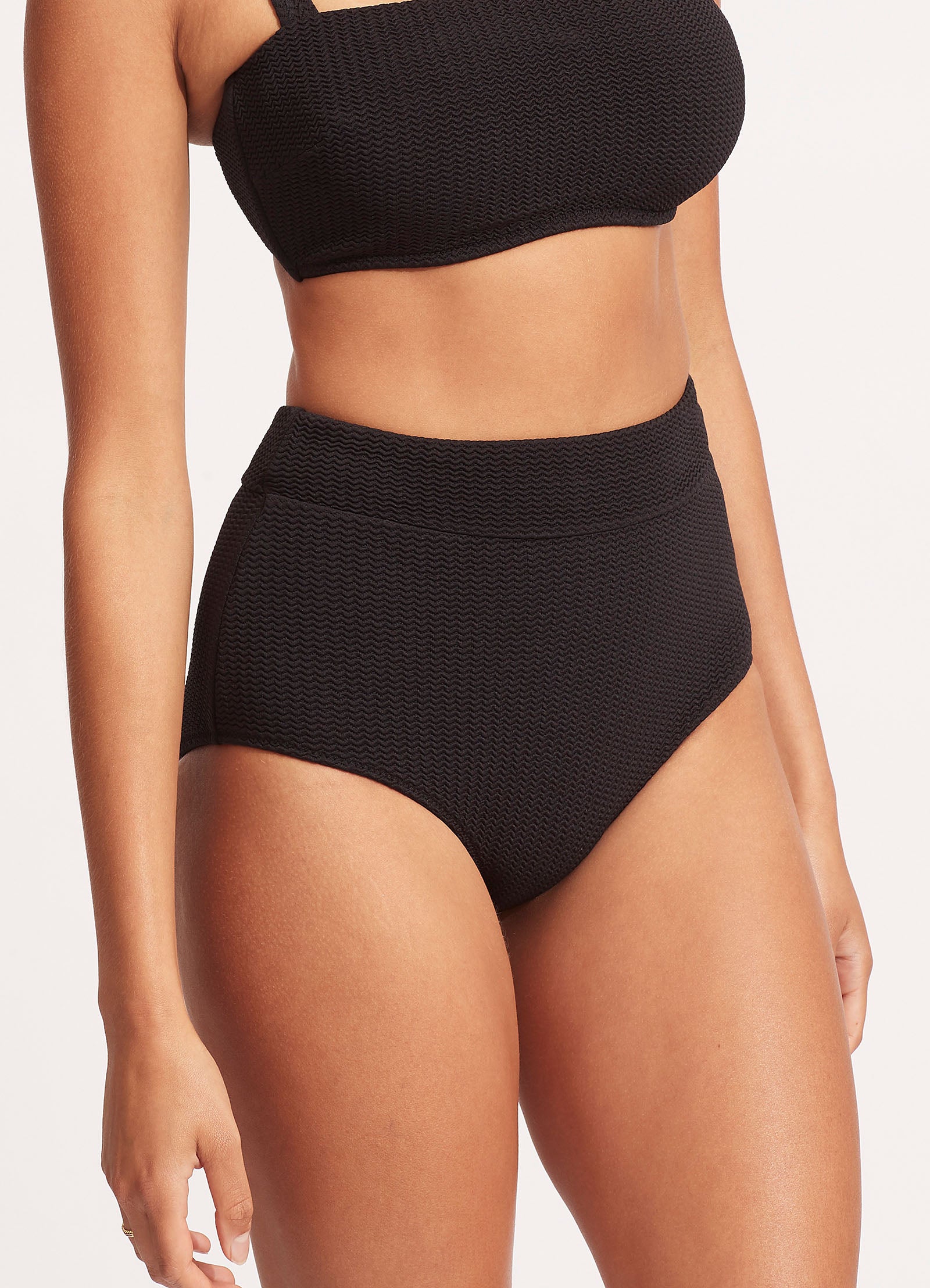 Premium High Waisted Sea Dive Pants for Women - Black - Perfect for Swimming, Snorkeling & Beach Activities