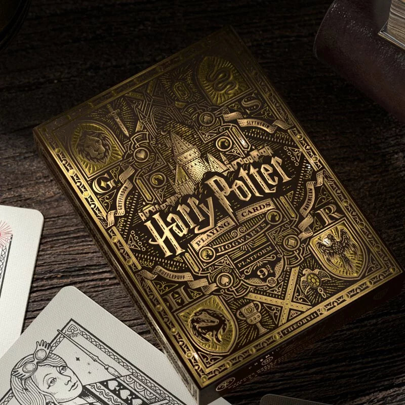 Harry Potter Official Playing Cards Deck - 54 Cards with Wizarding World Characters - Perfect for Game Nights, Magic Tricks, and Collectors