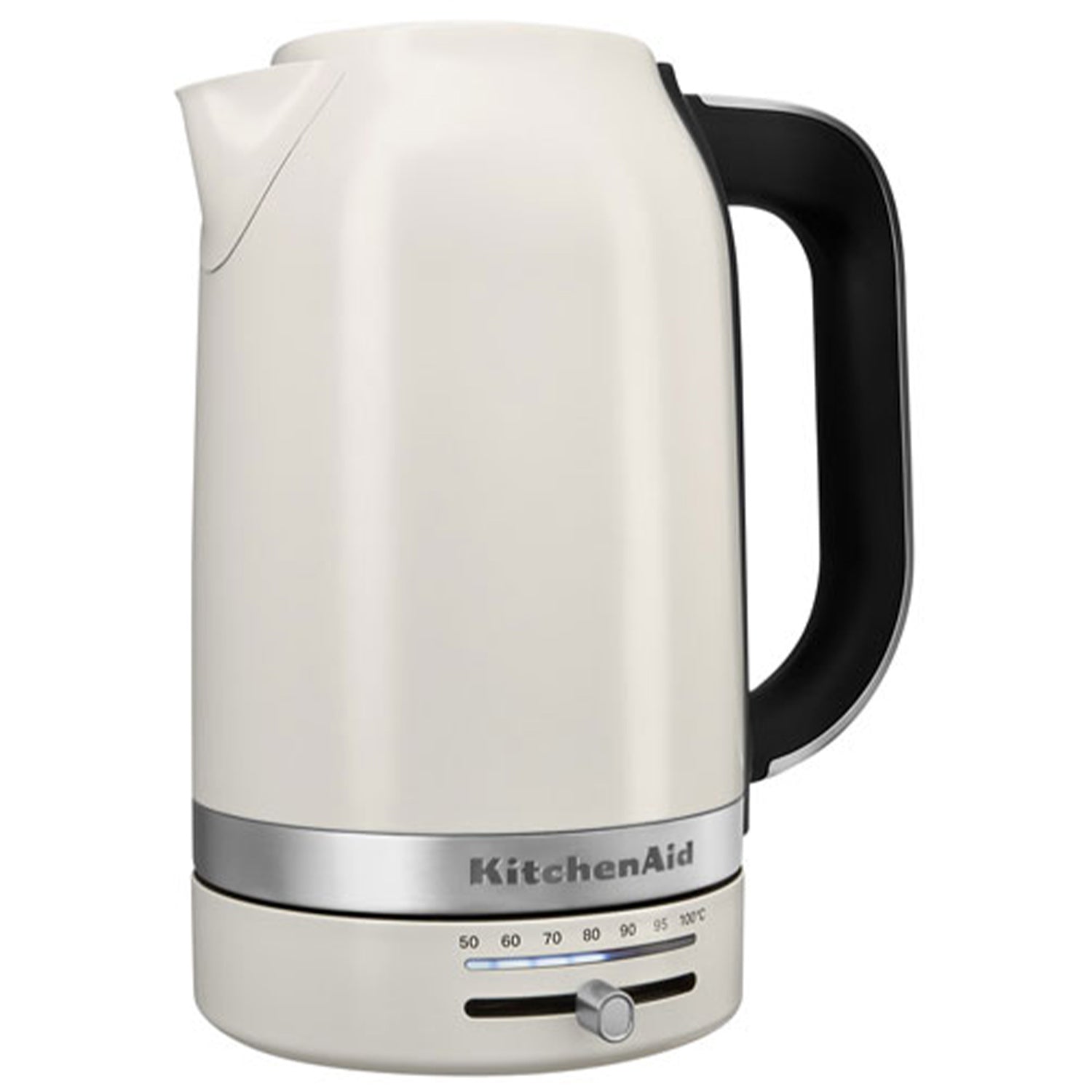 KitchenAid KEK1701PL 1.7L Electric Kettle with Porcelain Finish - Fast Boiling, Auto Shut-Off, Cordless Convenience - Perfect for Tea, Coffee & Hot Beverages in Home or Office
