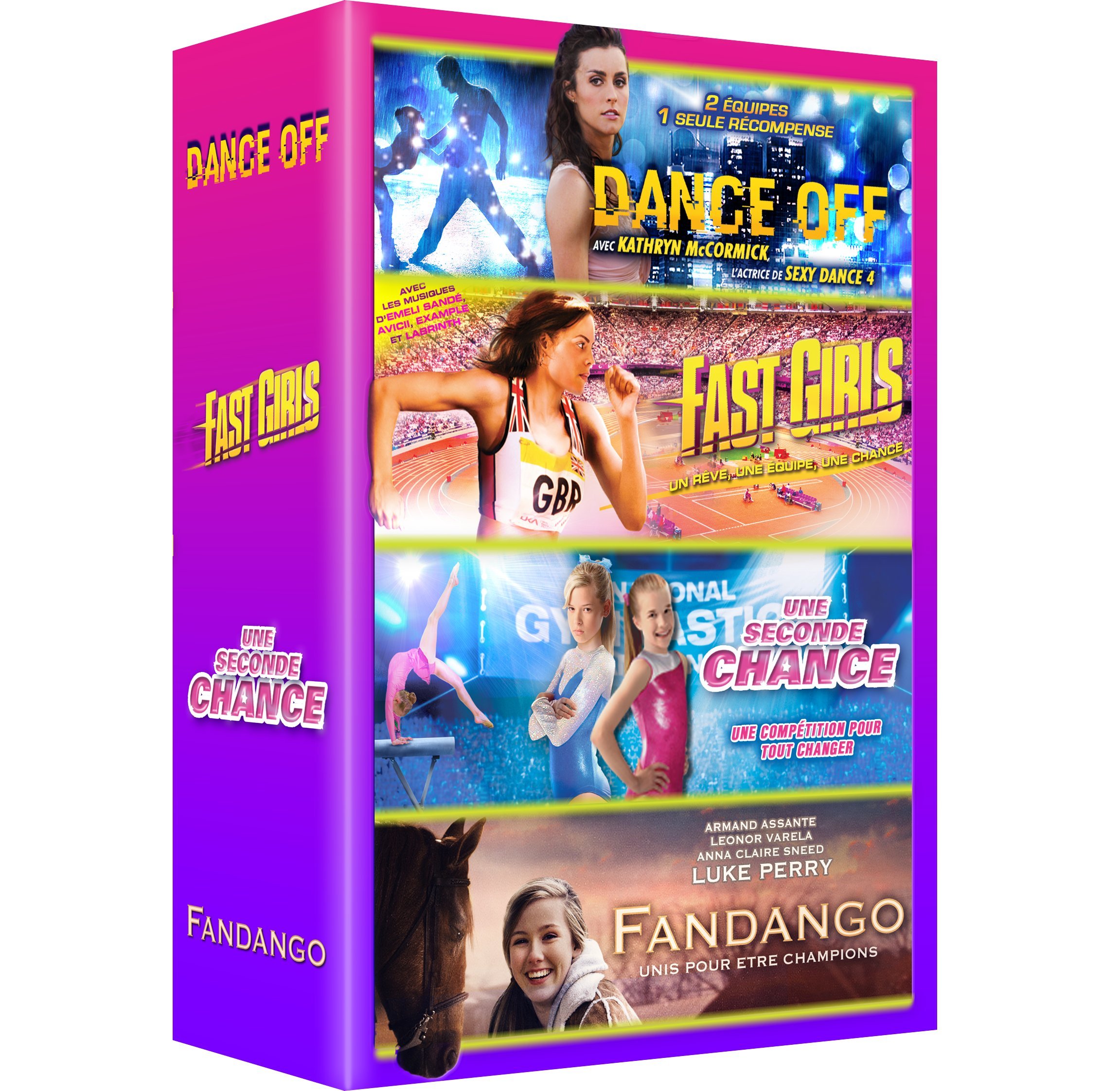 Fast Girls + A Second Chance + Dance Off + Fandango - Complete Movie Collection for Teen Girls | Perfect for Sleepovers, Dance Parties & Family Movie Nights
