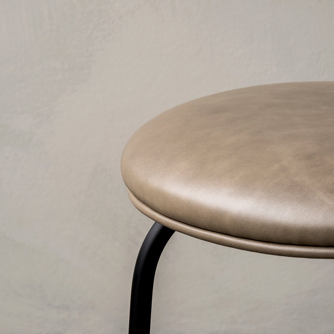 Afteroom Stool - Modern Upholstered Seat for Dining, Kitchen & Office - Comfortable & Stylish Home Furniture