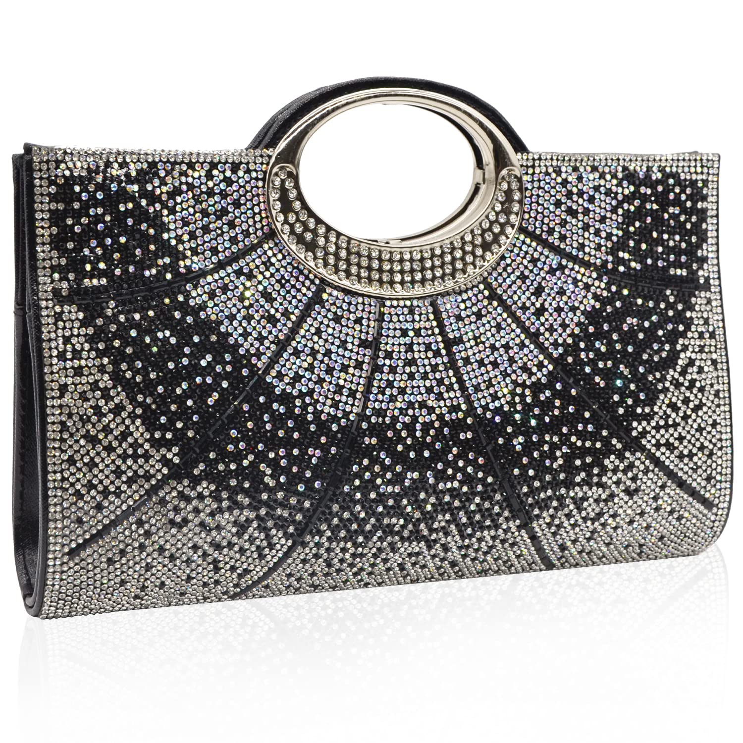 Elegant Rhinestone Clutch Purse for Women - Sparkling Evening Bag for Wedding, Party & Cocktail Events | Perfect for Formal Dinners, Prom & Special Occasions