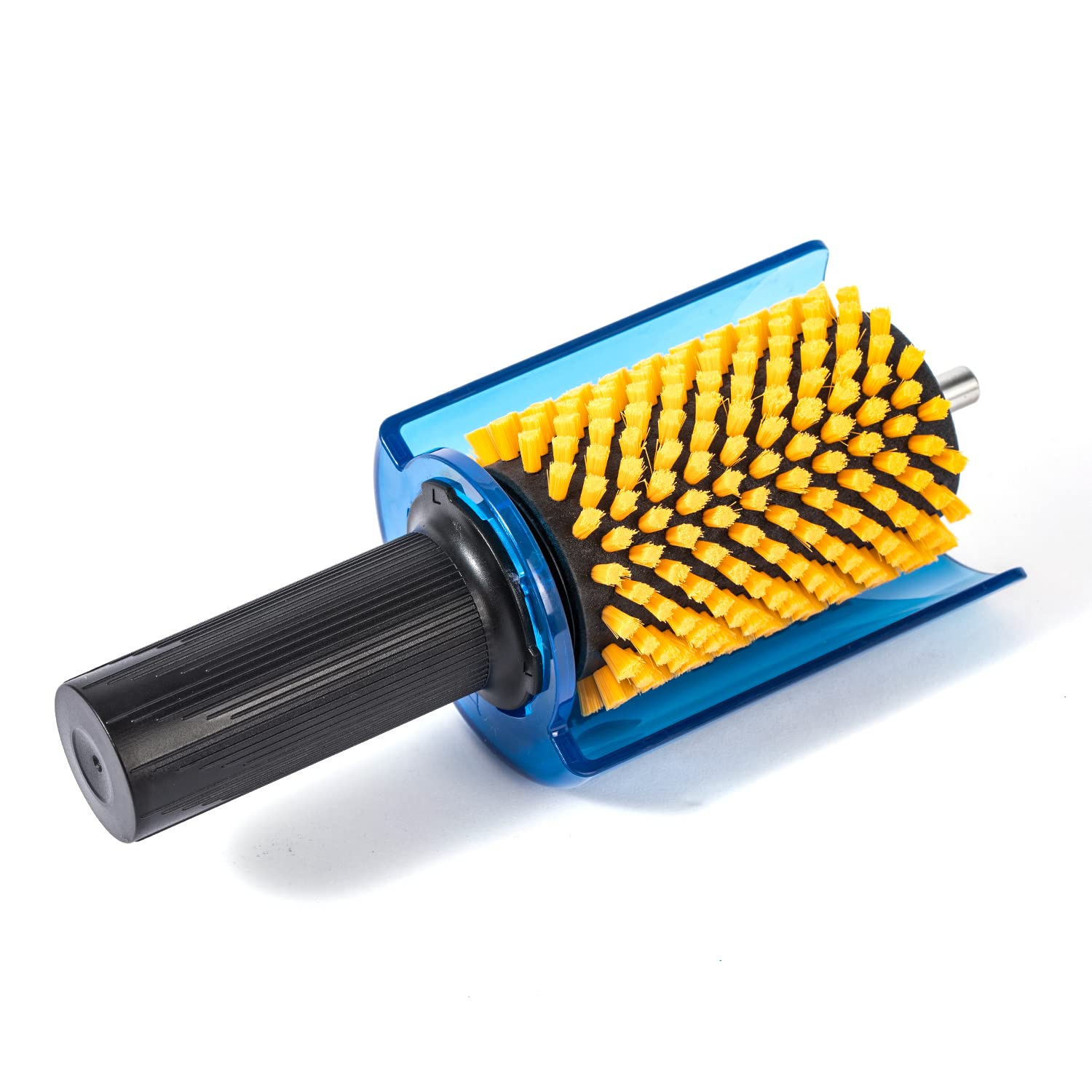 XC Alpine Ski Rotary Brush Kit - Nylon, Horsehair, Brass & Cork Brushes (100mm) with Axle Handle | Perfect for Ski Maintenance & Edge Tuning | Ideal for Home & Professional Ski Tuning