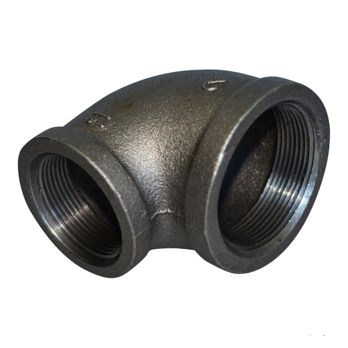 90 Degree Reducing Elbow - Threaded Pipe Fitting - Malleable Iron 150# - For Plumbing, HVAC & Industrial Piping Systems
