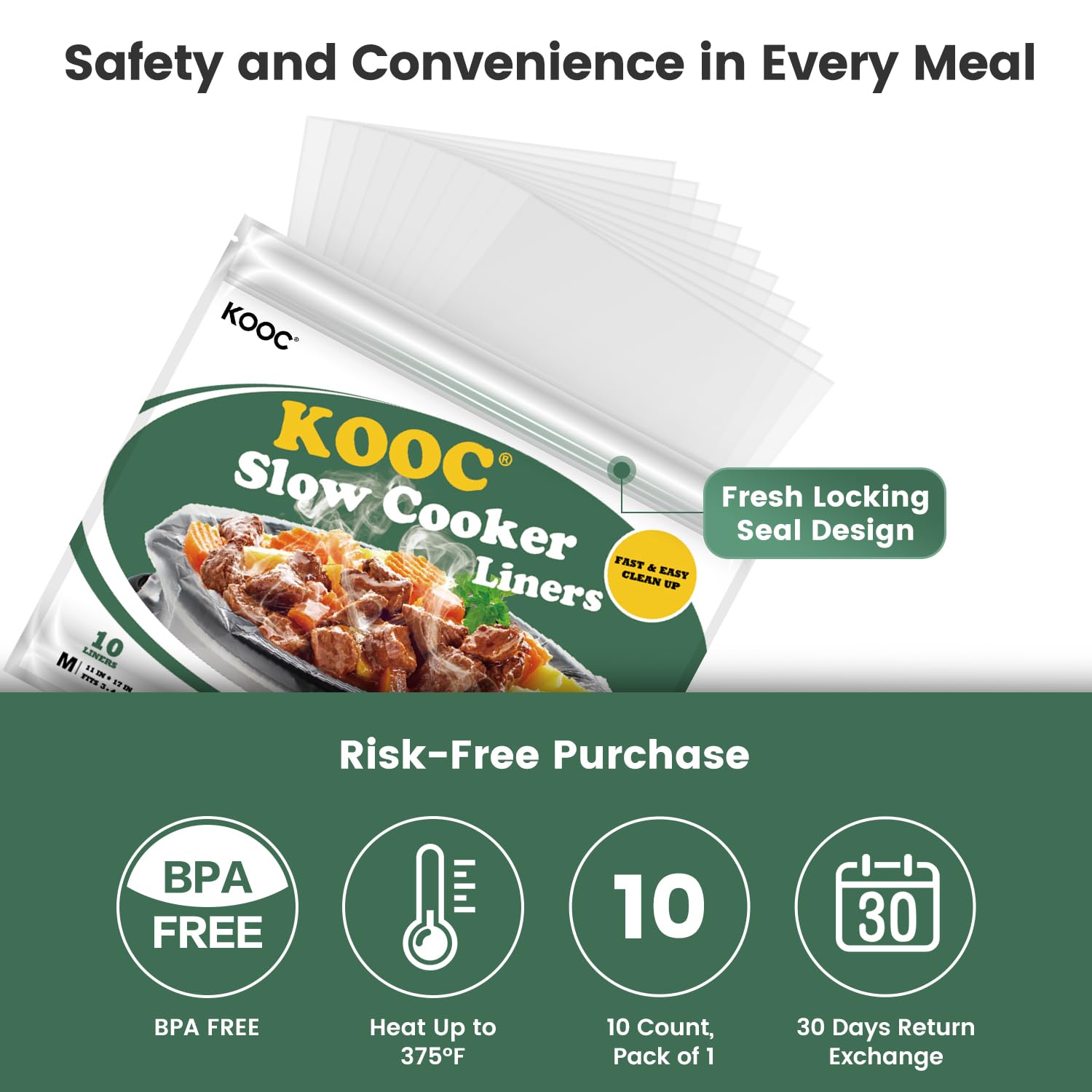 KOOC Slow Cooker Liners 11
