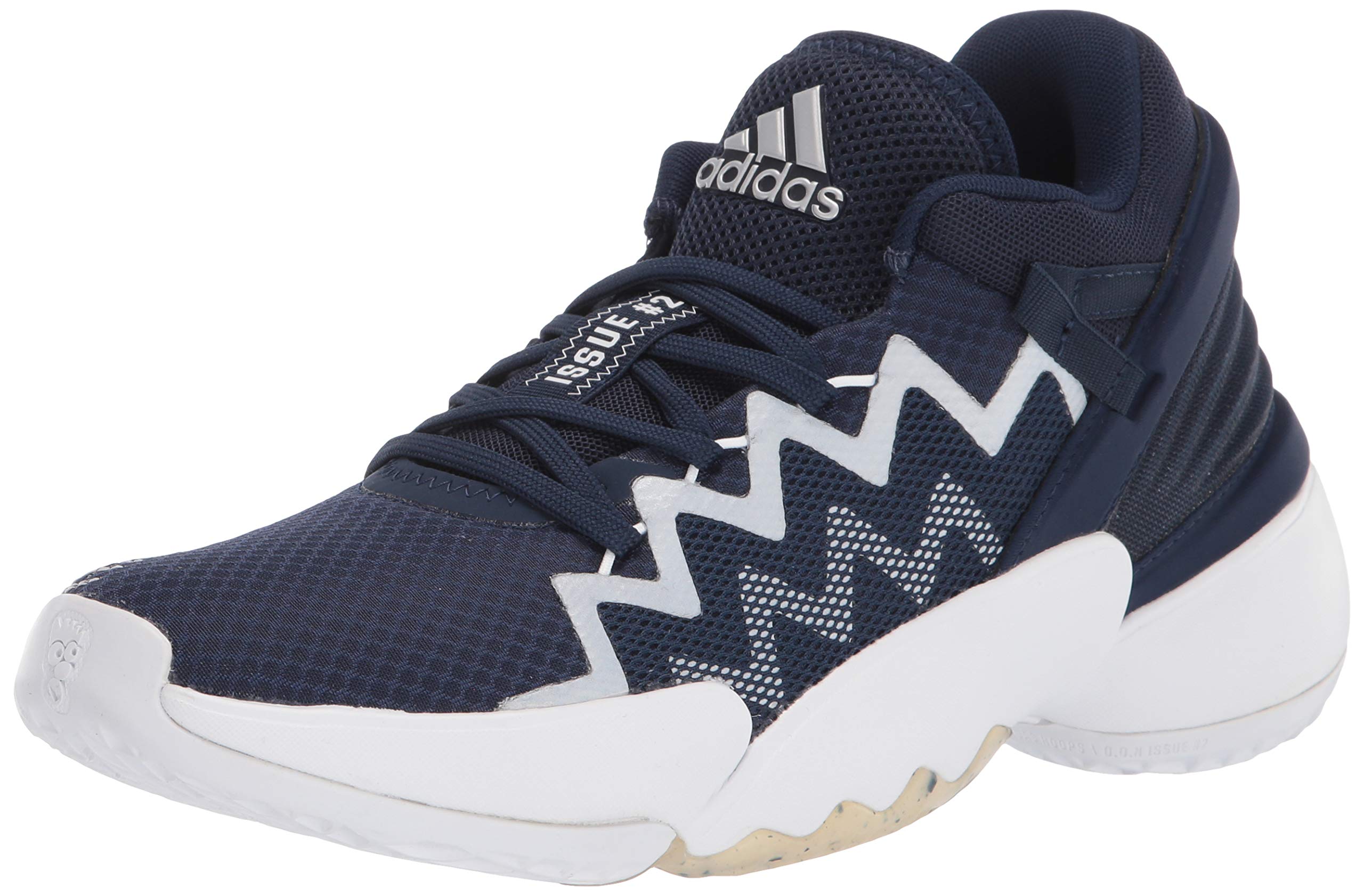 Adidas D.O.N. Issue 2 Basketball Shoes for Kids - Unisex Youth Basketball Sneakers for Boys & Girls - Perfect for Court Play, School Sports & Casual Wear