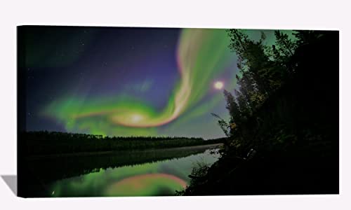 Aurora Reflection River