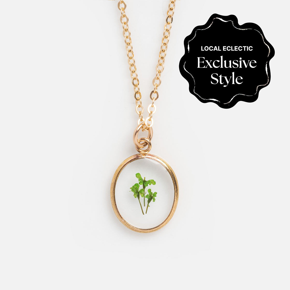 Tiny Birth Flower Portrait Necklace - Personalized Floral Jewelry Gift for Women - Perfect for Birthdays, Anniversaries & Mother's Day