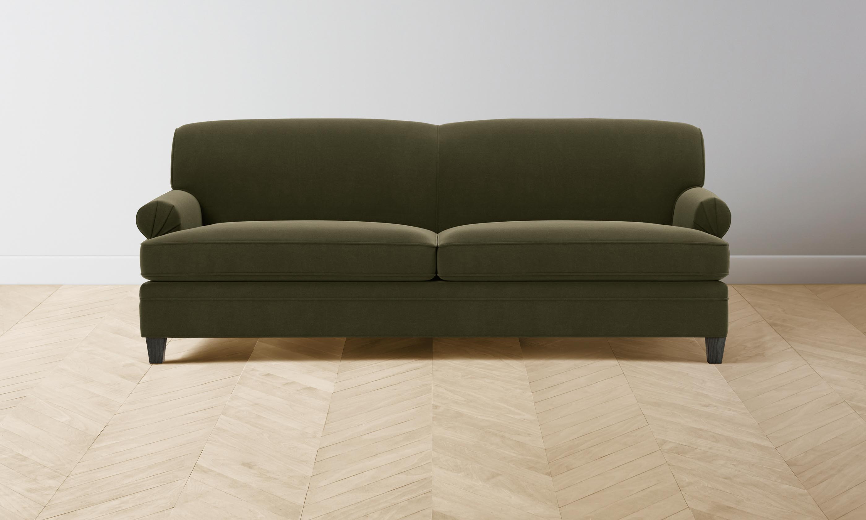 Premium Carmine Mohair Sofa - Luxurious Moss Green Velvet Couch for Living Room, Lounge & Home Decor - Elegant Modern Furniture for Comfortable Seating & Stylish Interior Design