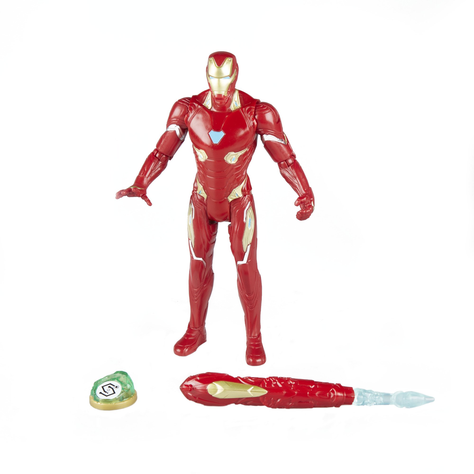 Marvel Avengers: Infinity War Iron Man Action Figure with Infinity Stone - Collectible Toy for Superhero Fans & Marvel Enthusiasts | Perfect for Display, Gifts & Role Play