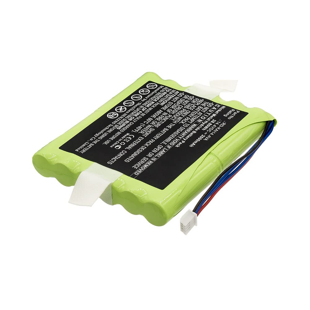 Synergy Digital Ni-MH 14.4V 2000mAh Replacement Battery for Kaily RD-KAI14.4VA Vacuum Cleaner - Ultra High Capacity, Long Lasting Power for Home Cleaning & Car Detailing