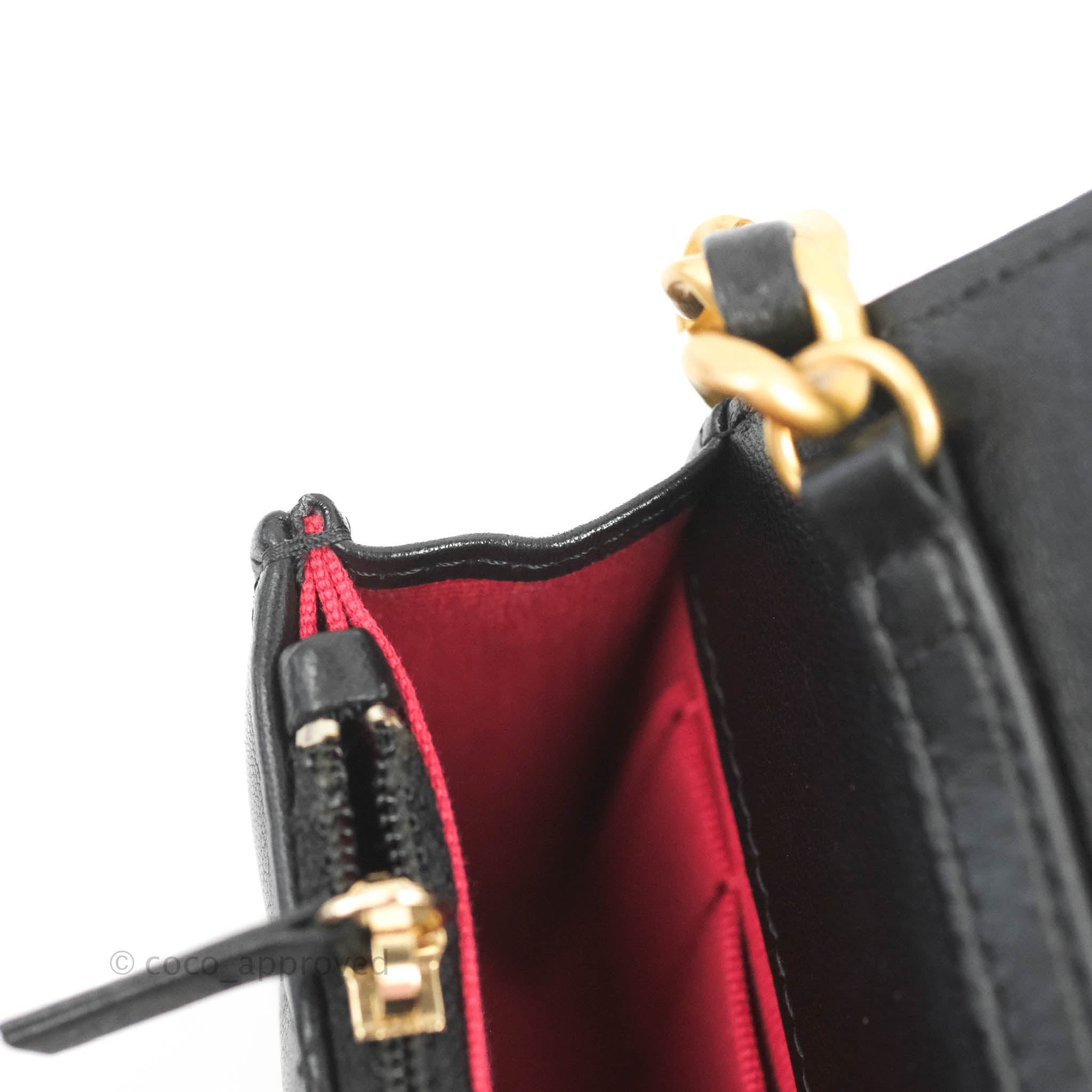 Chanel 19 Mini Clutch with Chain - Black Lambskin Leather Crossbody Bag with Mixed Hardware for Women | Perfect for Evening Parties, Date Nights & Special Occasions